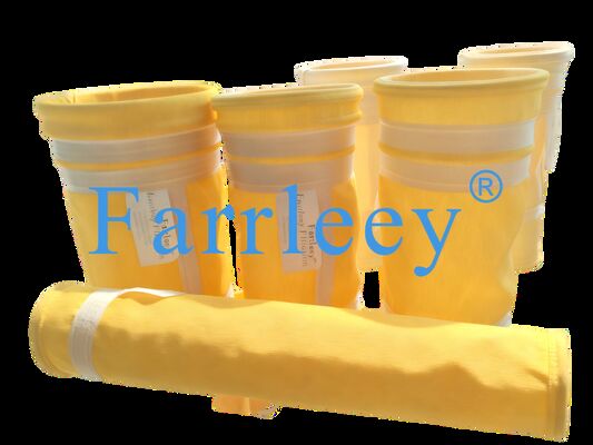 جودة  PI630G High Temperature Anti-Static Filter Bags For Industrial Baghouse Collectors مصنع