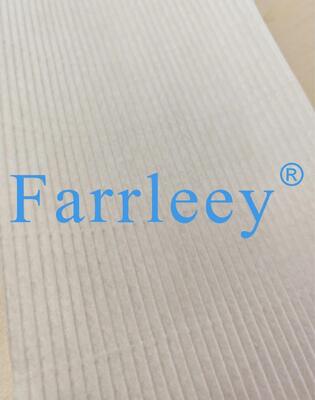 جودة  High Wet Strength PTFE Membrane Media Gas Turbine Filter Paper with Corrugated Polyester and E10 to H13 Filtration Efficiency مصنع