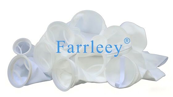 جودة أكياس تصفية السوائل الصناعية للتصفية الكيميائية والمياه مع PP المقاوم للكيماويات ، PE عالية درجة الحرارة ، و PA دائمة مصنع